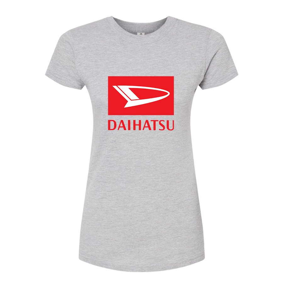 Women’s Daihatsu Car Truck Round Neck T-Shirt